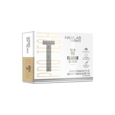 Salerm Hairlab Color Fix Professional Hair Color Fixer, 12 x 0.17 fl.oz Phials,