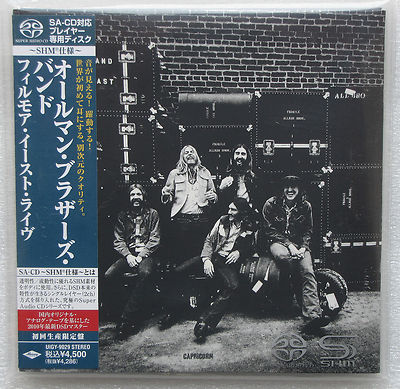 Allman Brothers Band Fillmore モービルSACD Allman Brothers Band Fillmore East SACD Hybrid Import JAPAN