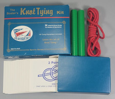 Boater  s Knot Tying Kit-USA-Sports Series-New In Box-50 Knots Learn  Practice