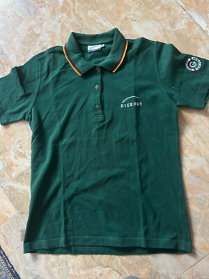 HICKORY Deutscher Gof Verband-Logo,Damen Golf-Polo Shirt,dunkelgrün,Gr.40