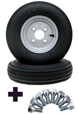 2 X Roue Compléte 4.80-8/4.00-8 70M 8-Zoll Incl. Schr. Remorque Roue Pneu Jante