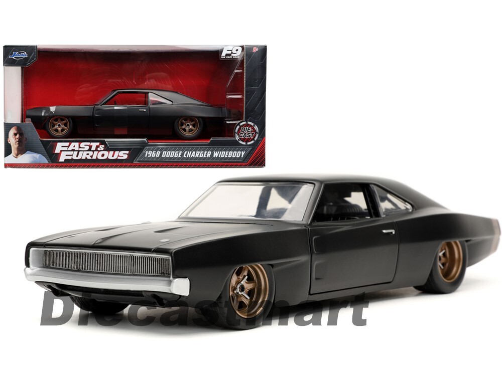 ワイルドスピード DOM's 1968 DODGE CHARGER WIDE Jada 1:24 Fast & Furious Dom's 1968 Dodge Charger Widebody