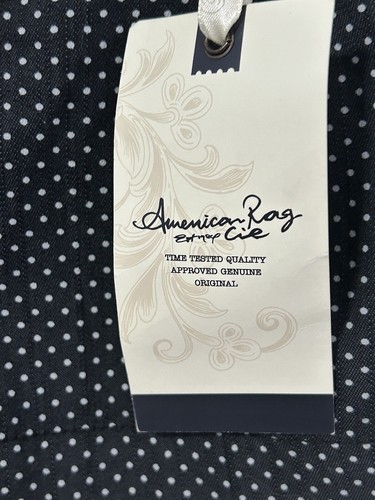 American Rag Short Women Size 9 New With Tags Black With Polka Dots - Picture 3 of 6