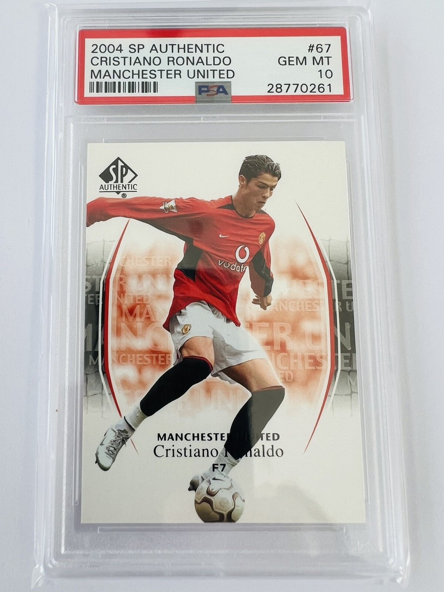 その他 PSA 2004 SP AUTHENTIC CRISTIANO RONALDO 2004 SP Authentic Cristiano Ronaldo Rookie PSA 10~ Flawless