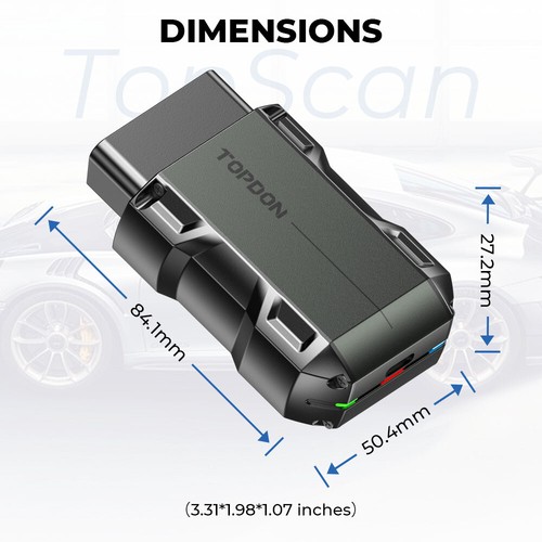 TOPDON TOPSCAN Bidirectional Free FULL OBD2 Functions Scanner Diagnostic Tool - Picture 20 of 21
