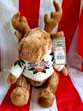 HRC Hard Rock Cafe Oslo Moose Elch Bear Norwegian Sweater NEW