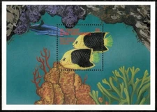 St. Vincent 2000 - Fish - Souvenir Stamp Sheet - Scott #2752 - MNH