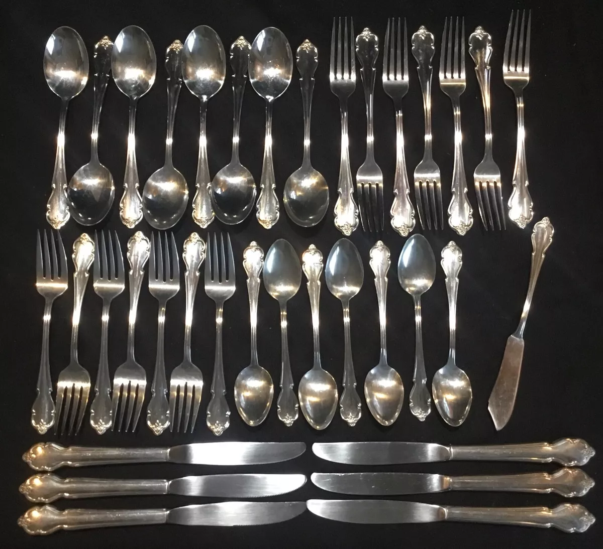 International silverplate flatware clearance