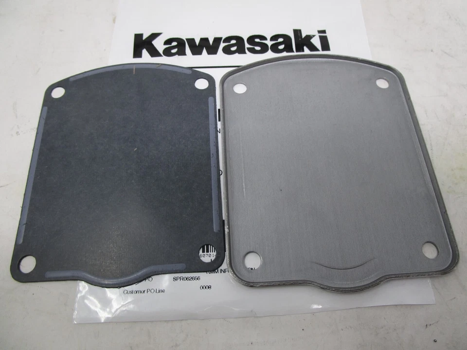Junta y cubierta de respirador originales Kawasaki 11060-7014 y 1491-7004 FH601D FH601V Foto 2 de 4
