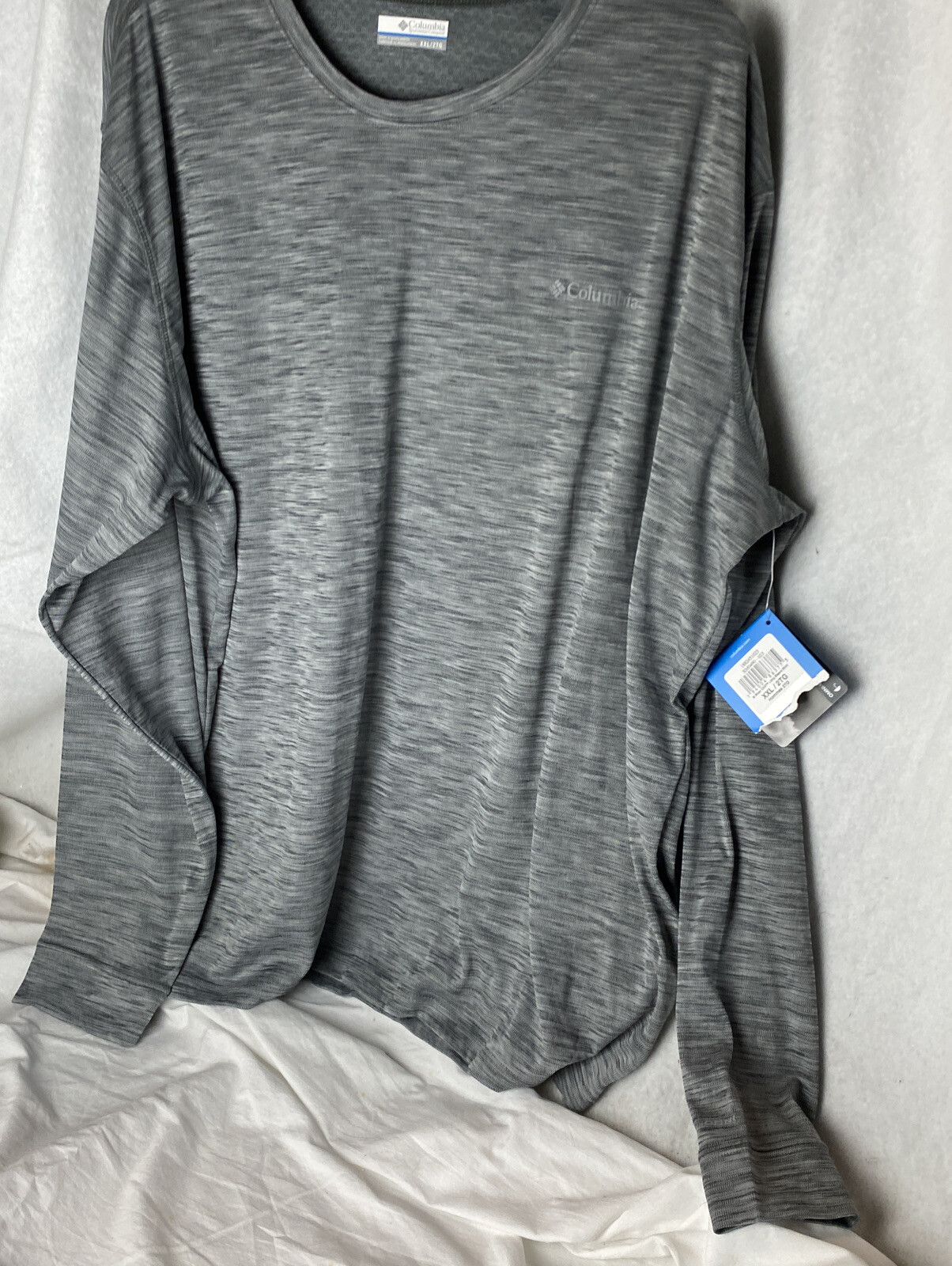 NEW WITH TAGS MENS RIVER CHILL LONG SLEEVE SHIRT XXL GREY TALL eBay