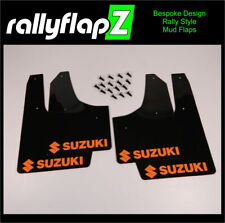 05-12 4 mm PVC RallyflapZ SUZUKI SWIFT SPORT ZC31S Bavette Noir Logo Argent