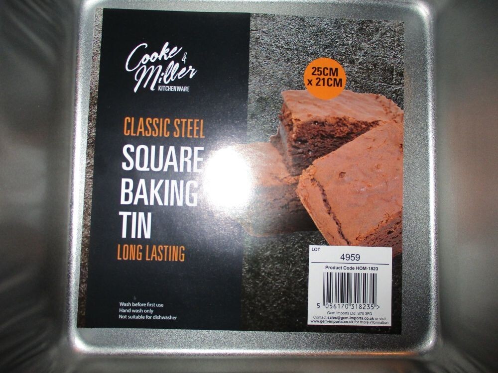 Square Glass Glass Baking Tray Wilko Hemisphere Cake Tin Wilko
