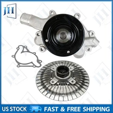 Engine Water Pump Fan Clutch Kit for 1993-03 Dodge Ram 1500 2500 3500 Van 5.2L