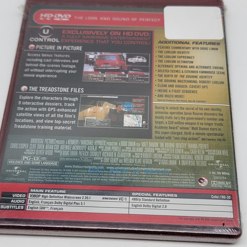 Bourne Identity HD DVD Screener Promo MCA Universal Promotional Disc Not Graded - Picture 14 of 19