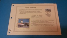 FRANCE DOCUMENT ARTISTIQUE YVERT 2203 AEROPORT BALE-MULHOUSE 1982  L635