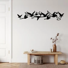 Birds Metal Wall Art, Metal Wall Decor, Wall Hangings, Minimalist Wall Art