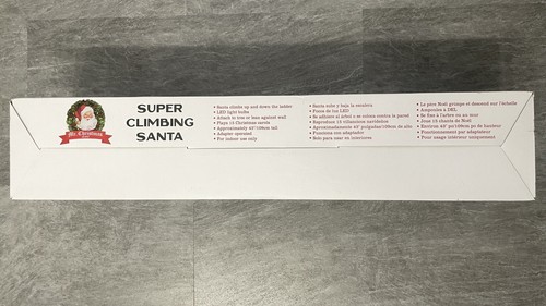 Mr. Christmas 43" Super Climbing Santa - 90th Anniversary 2023 Edition - Picture 3 of 4