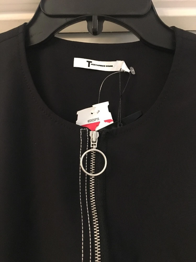 Abito completo tecnico senza maniche T by Alexander Wang nuovo con etichette $375 [TG. 8] #819