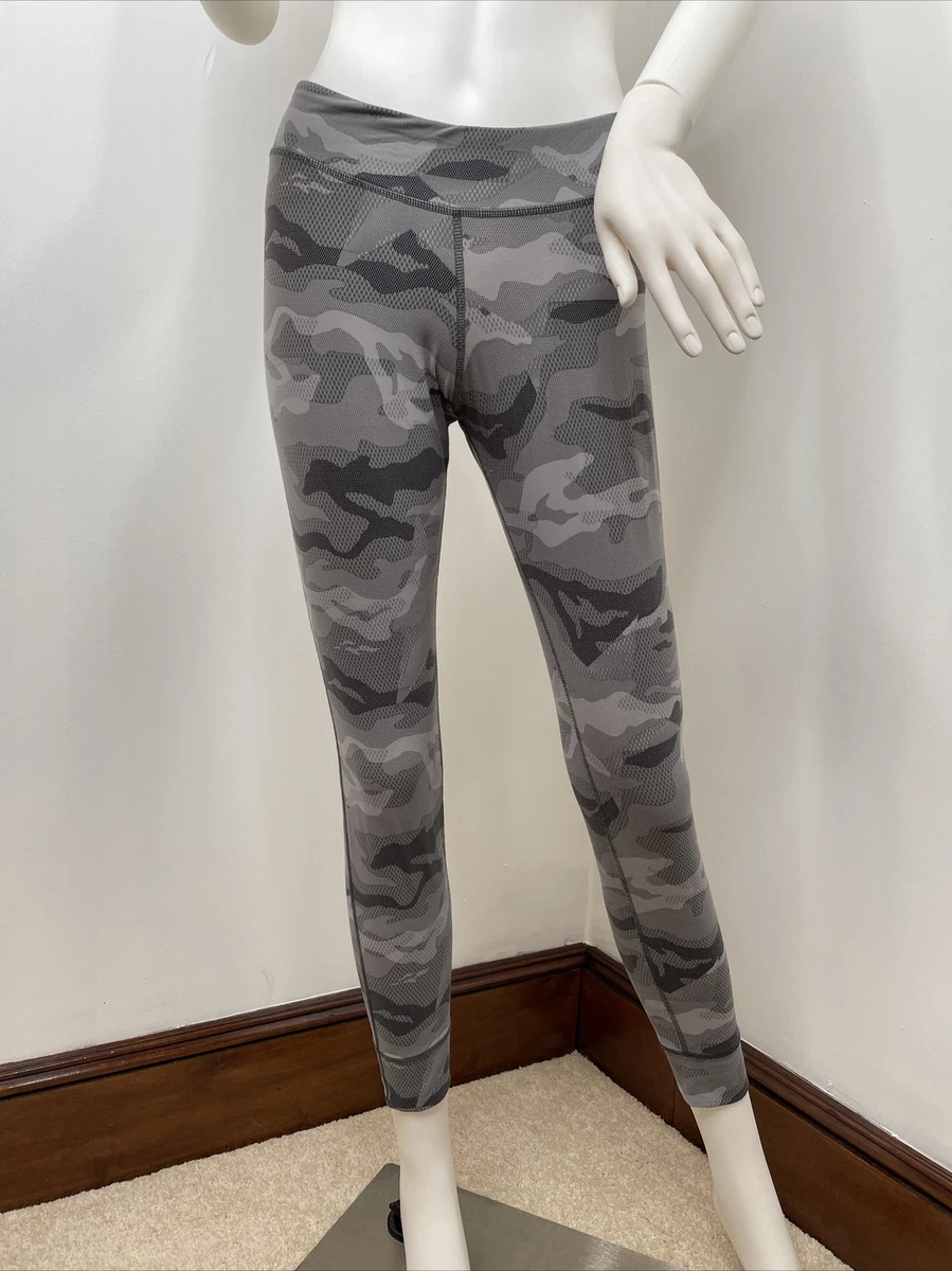 Womens Leggings | Green Camouflage Leggings | Yoga Pants | Footless Tights  | Yoga Waistband