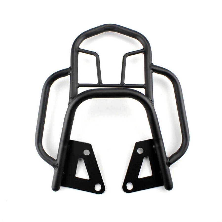 Tail Fin Luggage Rack Black Accessories Motorcycle Rear Shelf Refitted Box 1PC - Image 4 of 4