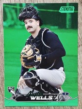 2024 Stadium Club Austin Wells RC #216 Green Foil /199 