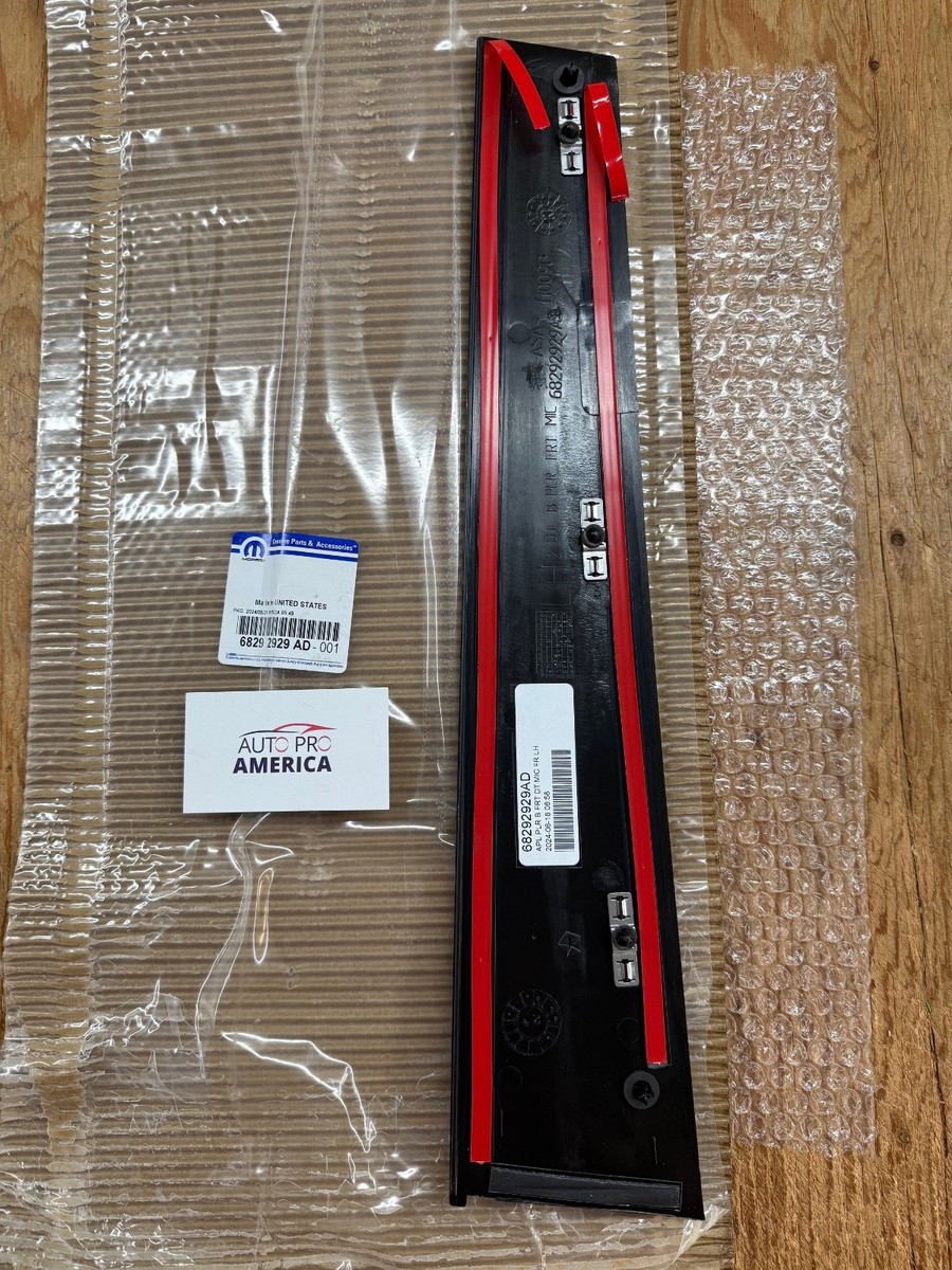 Front Door B-Pillar Applique Molding 2019-2026 Ram 1500 DT LEFT