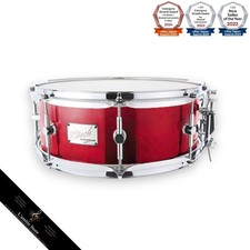 Birch Snare Drum 5.5x14 Crimson Mat LQ Drum Kit Accessories