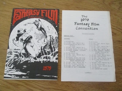 fantasy film convention booklet programme 1979 fanzine comic sci-fi - Image 1 of 4