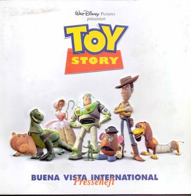 Toy Story - Tom Hanks - Tim Allen - Erik von Detten - Presseheft + 6 Pressefotos
