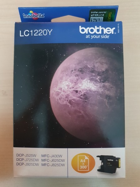 Brother LC1220Y Original Tintenpatrone – Gelb-image