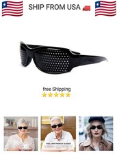 Small Hole Glasses Eyes Correction Exercise Eyesight Improvement Vision Care USA