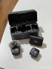DJI Mic Mini 2 TX  1 RX  Charging Case , Wireless Microphone for Iphone/Camer