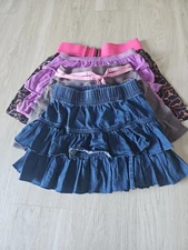 Girls Size 5/6 Skirts Lot Of 4 Mixed Brands And Colors