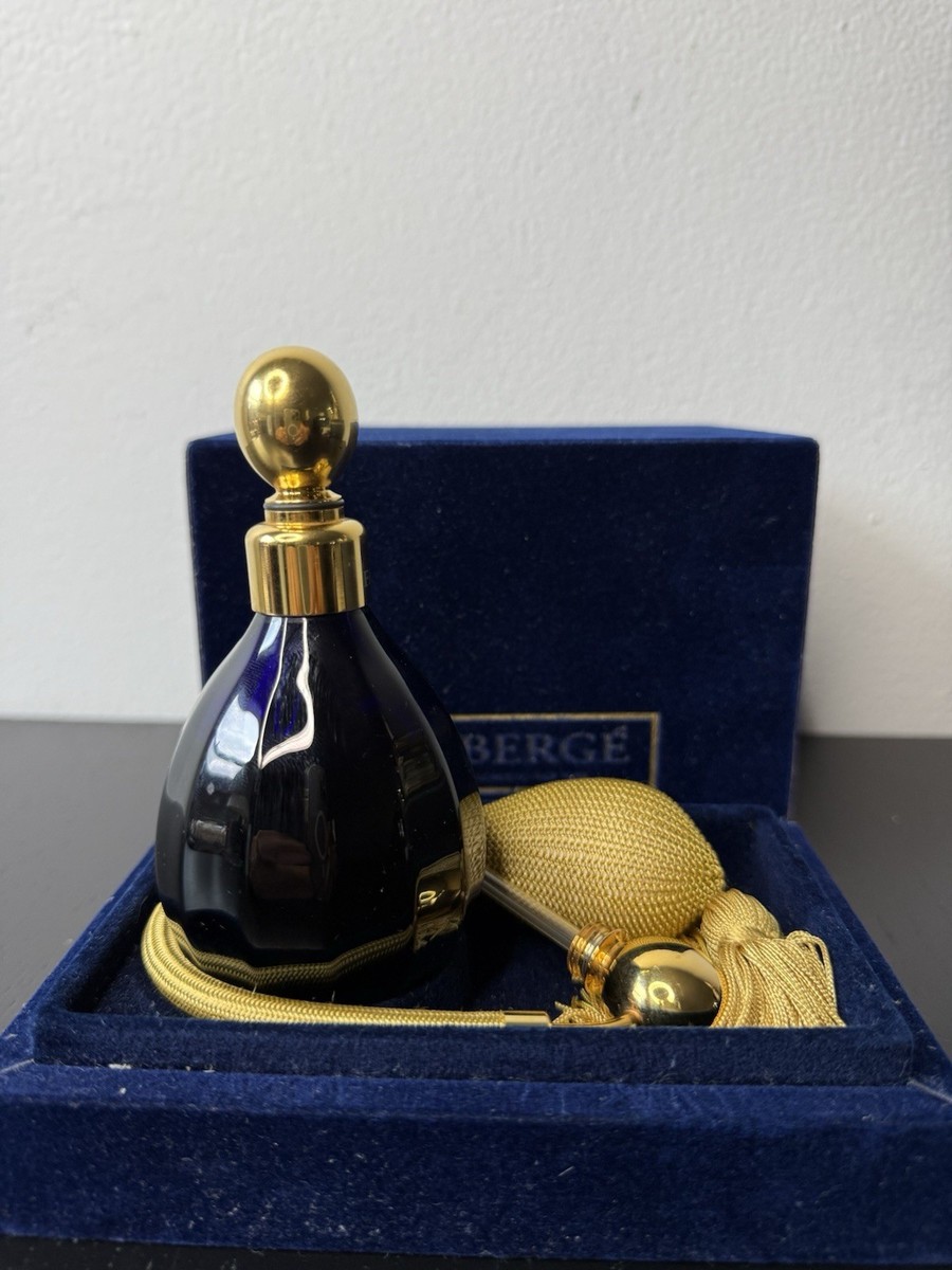Saint Louis 1992 香水瓶 Faberge Perfume 3.4 Oz. St Louis Crystal Bottle. #299. Limited