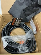 VEVOR 25 ft. 30 Amp 125-Volt Generator Extension Cord *MISSING POWER INLET BOX