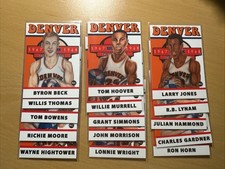 2019 1967-68 Lana Sports ABA Denver Rockets Team Set 15 Cards ONLY 750 Made