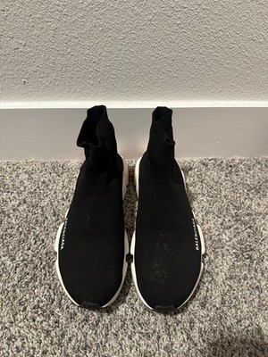 Balenciaga Men's Sock Runner Black/Red