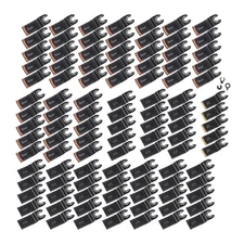 105 Pcs Titanium & HCS Oscillating Tool Blades for Wood Plastic Metal Cutting