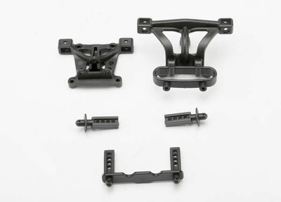 Traxxas Part 7015 Body mounts front & rear posts 1/16 Slash E-Revo New i Package