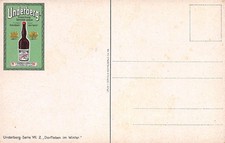 714640) Biglietto pubblicitario della ditta Undernerg Liquore amaro (alcool/liquore) 