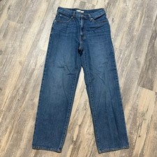 Levi s 94 Women s Baggy Wide Leg Mid-Rise Jeans Size 27x28 Blue
