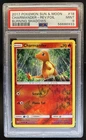 2017 Pokemon SM Burning Shadows Charmander Reverse Holo #18/147 PSA 9
