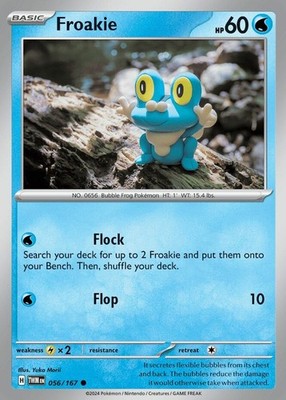 Froakie - 056/167 - Common - Moderately Played