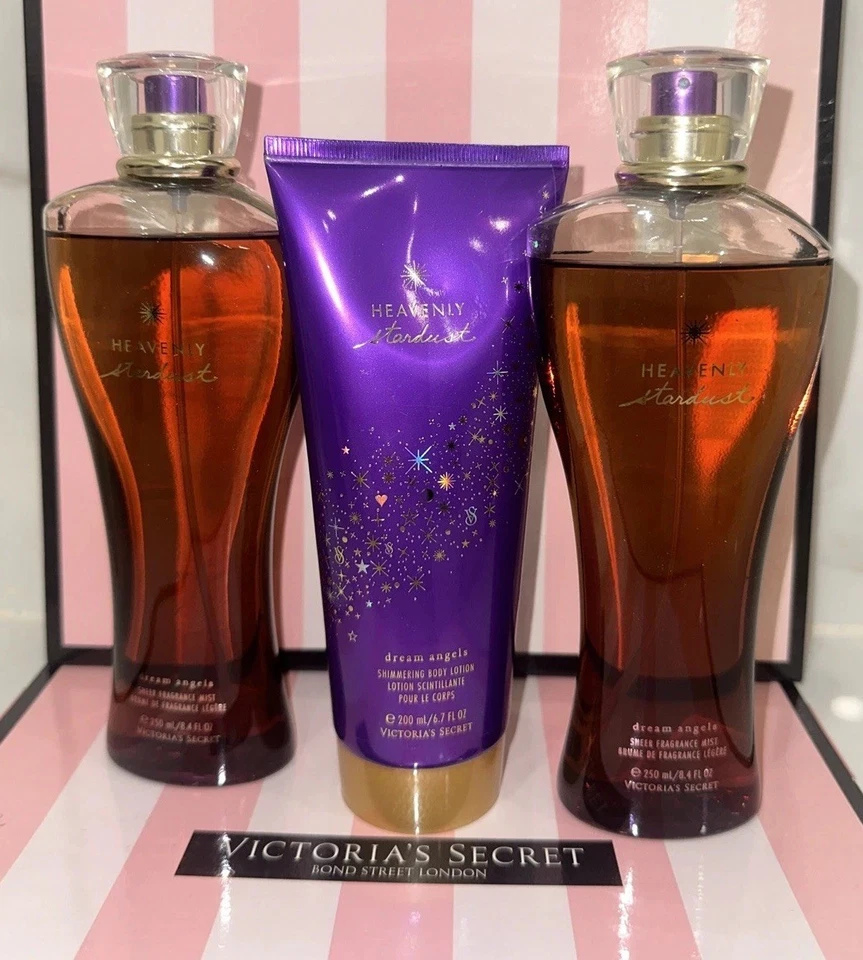 Victoria’s Secret Heavenly Stardust Fragrance Mists & Lotion Vintage - Image 2 of 2