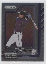 2023 Panini Prizm Future Supers Zac Veen #FS1 0x4v
