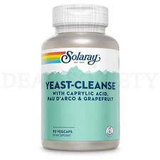 Solaray Yeast-Cleans with Caprylic Acid 90 Ve...