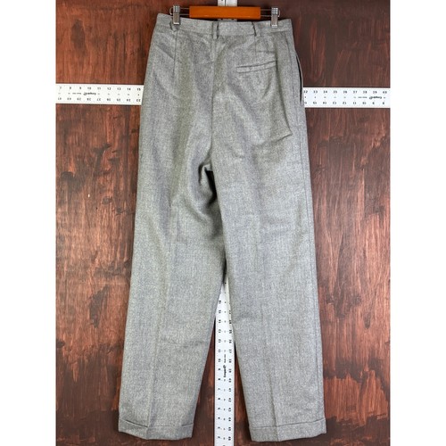 Lauren Ralph Lauren 100% Worsted Wool Pleated Trouser High Waist Women 10 Vintag - Bild 9 von 9