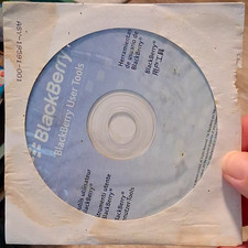 BlackBerry User Tools Utility Suite Software CD for Windows ASY-19549-001
