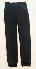 Women's Faux fur Lined spandex, polyester Legging Size Medium - Large M/L Black