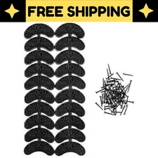 Shoe Heel Protectors Rubber Sole Repair Pads Saver Plates Handy Protection 10 PC